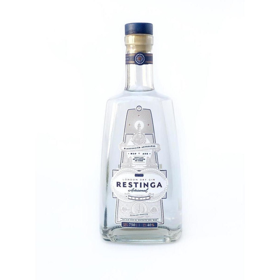 Gin Restinga London Dry Botánica Artesanal 700ml Fullescabio