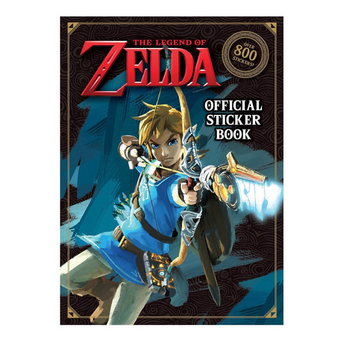 Legend Of Zelda Libro De Actividades Y 800 Estampas Nintendo