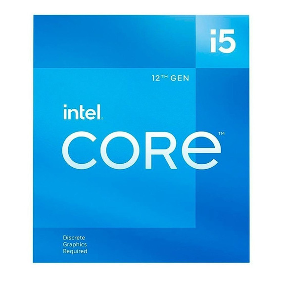 Procesador Intel Core I5-12400f 12va Gen 6 Núcleos 4.4ghz 