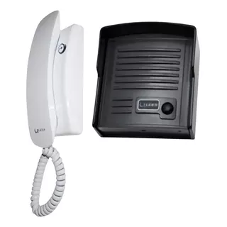 Interfone Porteiro Eletrônico Residencial Líder Lr 520s Baby Cor Cinza