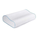 Almohada De Aloe Vera Ortopédica Cool Pillow Indeformable Blanca