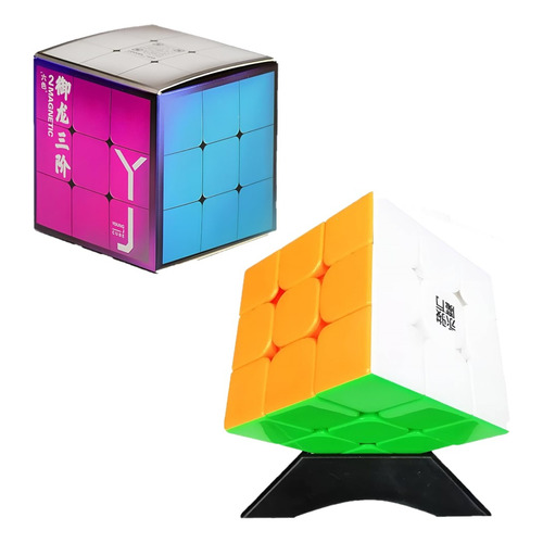 Cubo Rubik 3x3 Yulong Magnetico Yj Moyu Speedcub Profesional