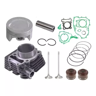 Kit Cilindro Metal Leve Válvulas Retentores Fazer 250 Lander