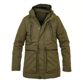 Campera Parka Hombre Impermeable Con Capucha Abrigo Briganti