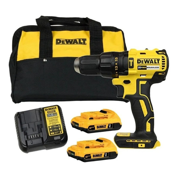 Taladro Percutor Dewalt Dcd778d2 20v