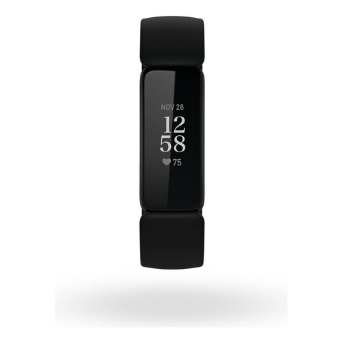 Smartband Fitbit Inspire 2 caja de  plástico  black, malla  black de  elastómero FB418