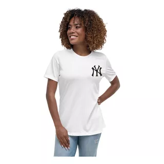 Camiseta De Manga Corta Con Estampado De Letras Para Mujer