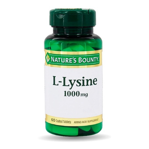 Suplemento En Cápsulas Nature's Bounty L-lysine Proteínas En Pote De 0ml