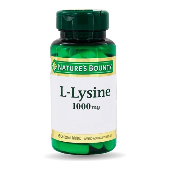 Suplemento En Cápsulas Nature's Bounty L-lysine Proteínas En Pote De 0ml