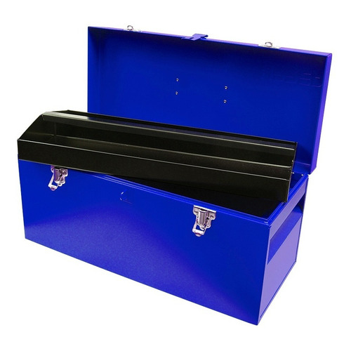 Caja Porta Herramientas Metálica Azul 51 X 21.5 X 24cm