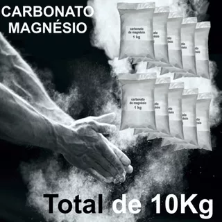 Carbonato Magnésio Escalada Musculação Powerlift 10kg