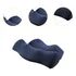 . Almohada De Apoyo Para El Cuello, Azul Oscuro 46cmx33cm