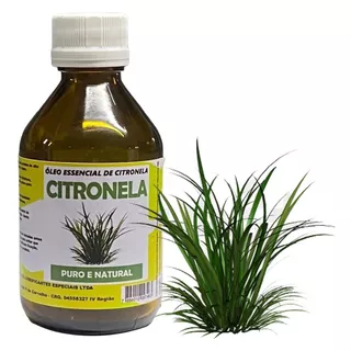 Leo Essencial Citronela 100% Puro Repelente Natural 100ml