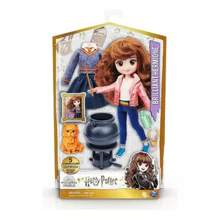 Figura Coleccionable Harry Potter Hermione 8 Incluye 2 Outf
