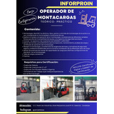 Curso Operador De Montacargas (certificación)