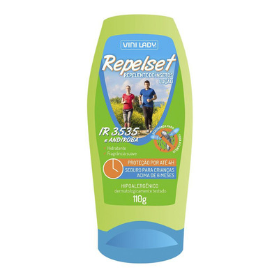 Loción Repelente De Insectos Repelset 110 G - Vini Lady