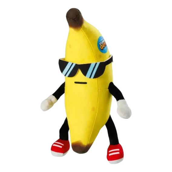 Peluche Chico Banana Lentes Sol Stumble Guys Plushies Febo