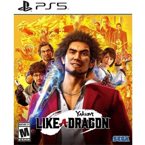 Yakuza Like A Dragon Ps5 Sellado/físico Men In Game