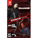 Juego De Doble Switch De Halloween And Ash Vs Evil Dead Retrorealms