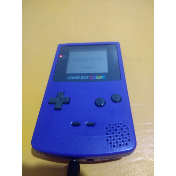 Nintendo Game Boy Color Cgb-001 Azul Con Transfo Funcionando