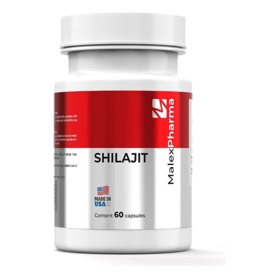 Shilajit 1000mg - Libido 60 Capsulas | Malex Pharma