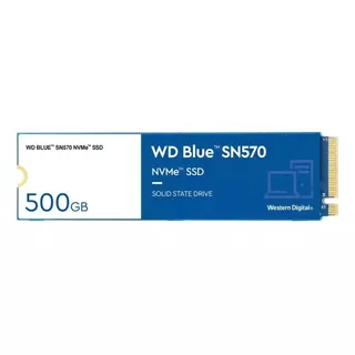 Disco Solido Ssd Wd 500gb Nvme Pcie M2 3500mb/s Blue Sn570