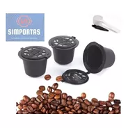 3x Capsula Café Reutilizables Recargables Nespresso + Regalo