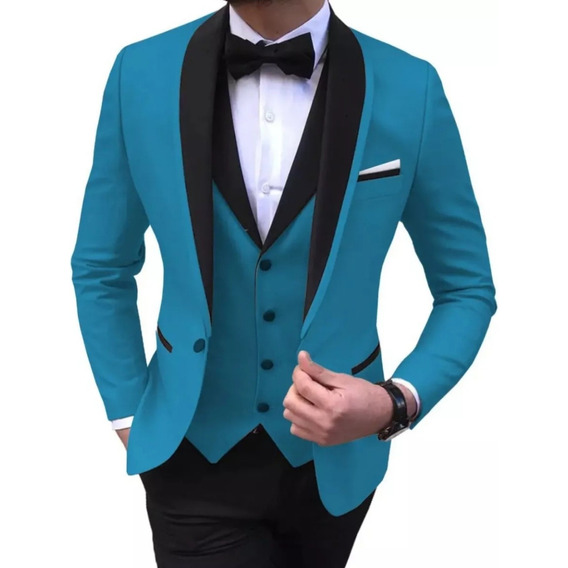 Traje De 4 Piezas  De Novio Para Hombre De Oficina Y  Gala 