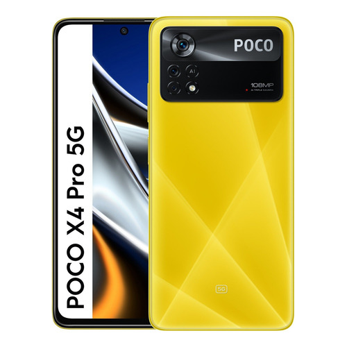 Pocophone Poco X4 Pro 5g Dual Sim 128 Gb Amarillo 6 Gb Ram Color Poco yellow
