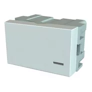 Interruptor Unipolar 1p 220v 10a Platinum Jeluz Pack X 10 Un