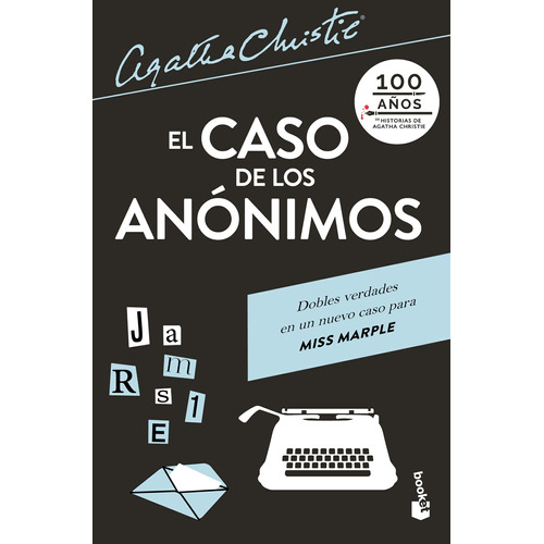 El caso de los anónimos, de Christie, Agatha. Serie Booket Editorial Booket México, tapa blanda en español, 2021