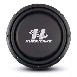 Alto Falante Hurricane Ss-10 Shallow Sub 10 Pol 250wrms Slim Cor Preto