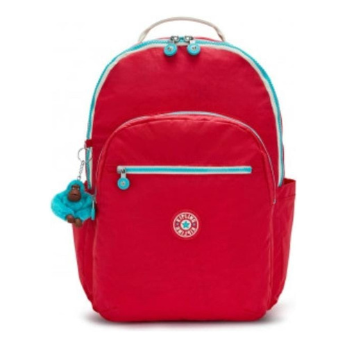 Mochila Kipling Seoul Up Seoul Up Large color rojo 27L