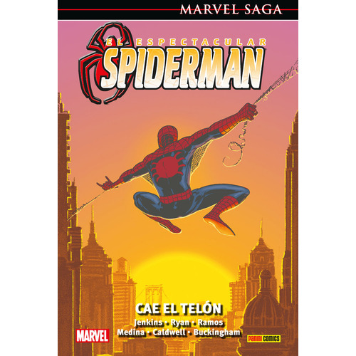 El Espectacular Spiderman 4 Cae El Telon, De Paco Medina. Editorial Panini Comics En Español