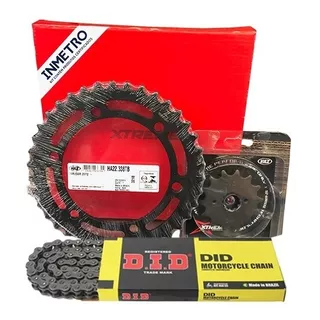 Kit Relação Cbr 250r / Ra Com Retentor Did Ano (11-14)