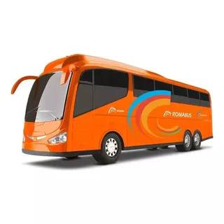 Brinquedo Ônibus Roma Bus Executive 48,5cm Roma Brinquedos Cor Laranja