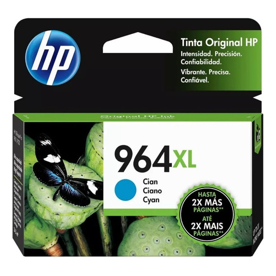 Cartucho Hp 964xl Cyan Magenta Amarillo 9020 9018 9016 9010