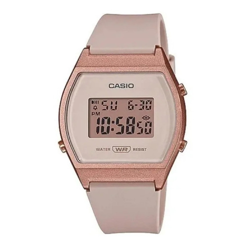 Reloj Casio Core Lw-204-4acf Color de la correa LW-204-4ACF/Rosa