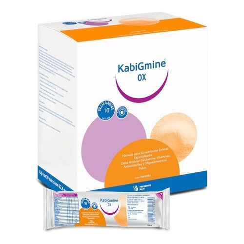 Kabigmine 0x /glutamine Glutamina Caja C/30 Sobres Fresenius