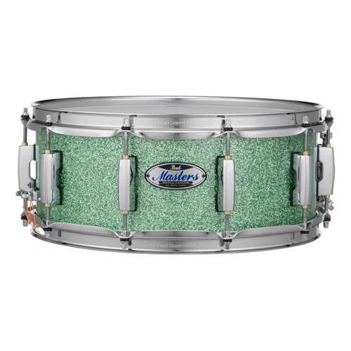 Pearl Masters Maple Complete 14x5,5 Redoblante Mct1455s/c Casco Absinthe Sparkle