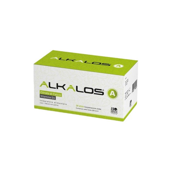 Alkalos A Biohealth Citrato De Calcio & Vit D3 Caja 20 Stick