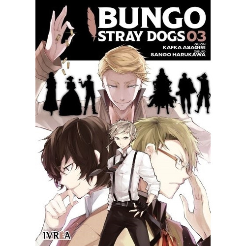 Bungo Stray Dogs, De Kafka Asagari., Vol. 3. Editorial Ivrea Argentina, Tapa Blanda En Español, 2022