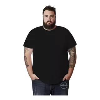 Polera Premium Algodón 100% 3xl 4xl Basico Talla Grande