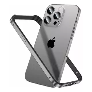 Capinha Para iPhone 15 Promax Plus Normal Armação Alumínio