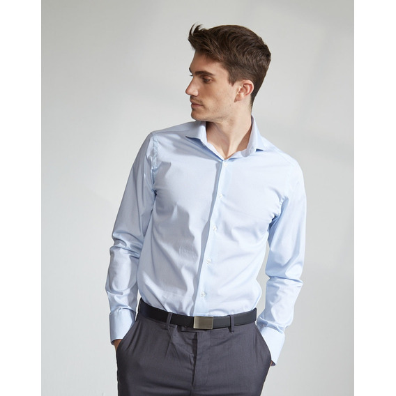 Camisa Santino, Hombre, Vestir, Slim Fit, Fantasía, Equus