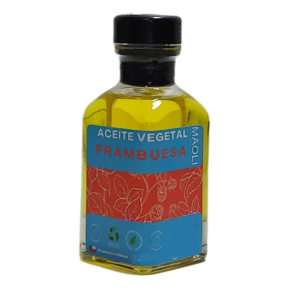 Aceite Frambuesa 100% Natural Uso Corporal Y Facial