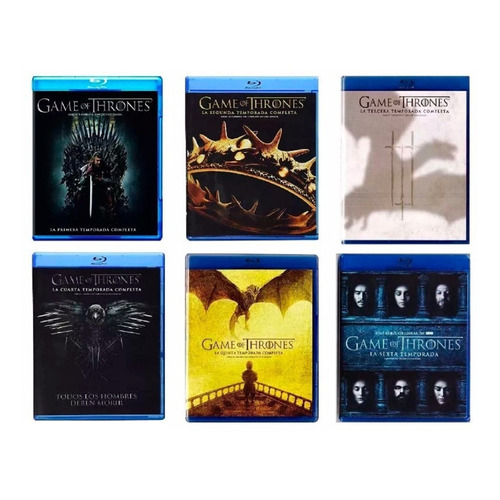 Game Of Thrones Juego De Tronos Paquete 6 Temporadas Blu-ray