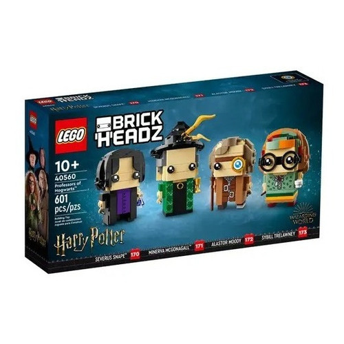 Lego Brick Headz Harry Potter Profesores De Hogwarts 40560 Cantidad De Piezas 601