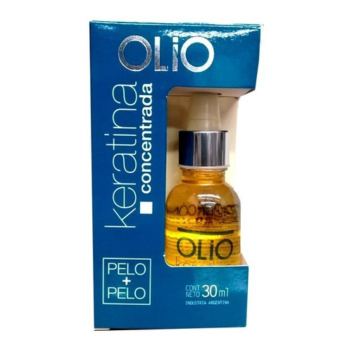 Olio Keratina Concentrada Reparador Capilar Puntas Dañadas X30ml