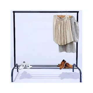 Rack Organizador De Ropa - Exhibidor Burro Desarmable Metali